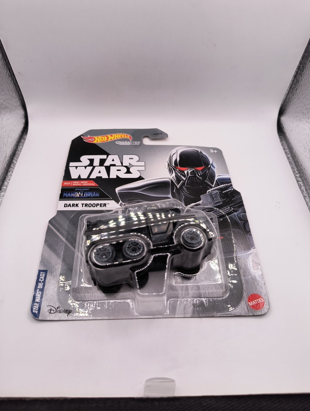 Star Wars Hot Wheels Dark Trooper Character Car Die-Cast Vehicle Brand New 2022