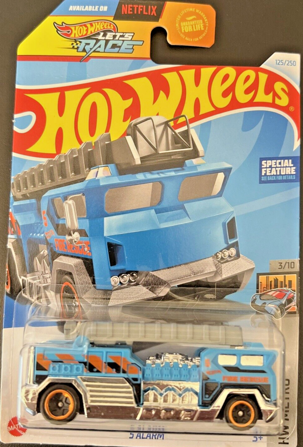 Mattel Hot Wheels *M Case* 125/250 5 Alarm (R) ~ 2024 HW Metro 3/10