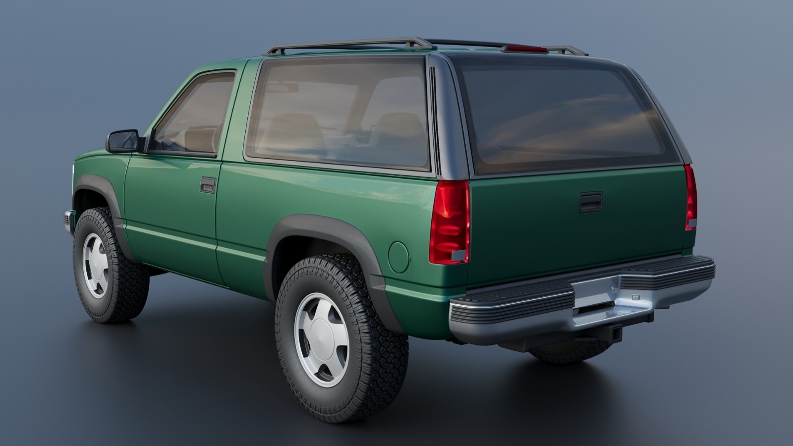 3d printed GMC Yukon 2 Door 1992 model car collectible replica
