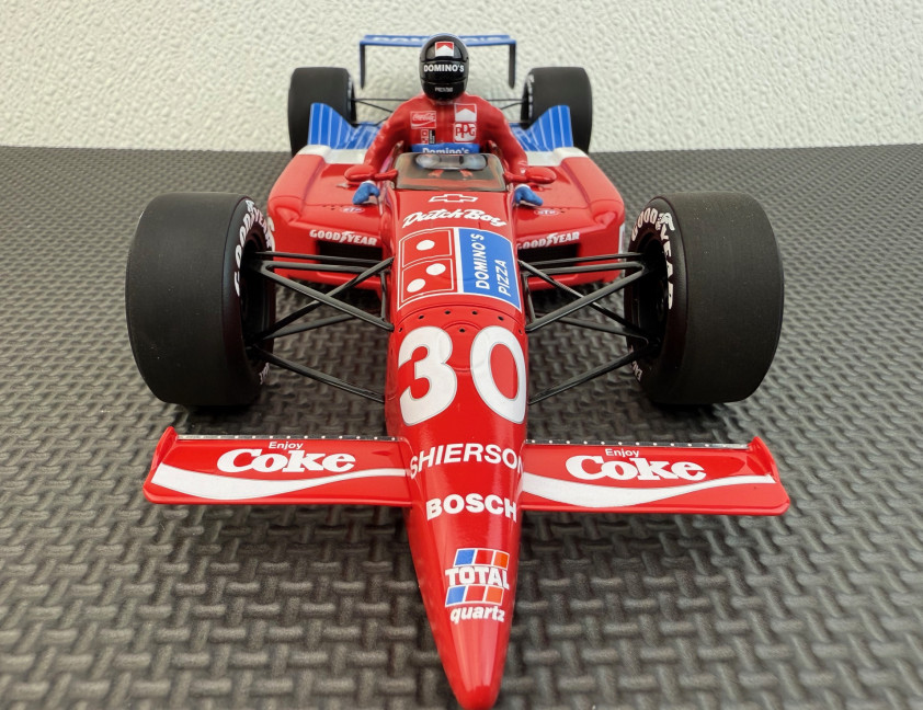 1/18 Replicarz 1990 Domino’s Indy 500 Win Aurie Luyendyk 18060 Limited