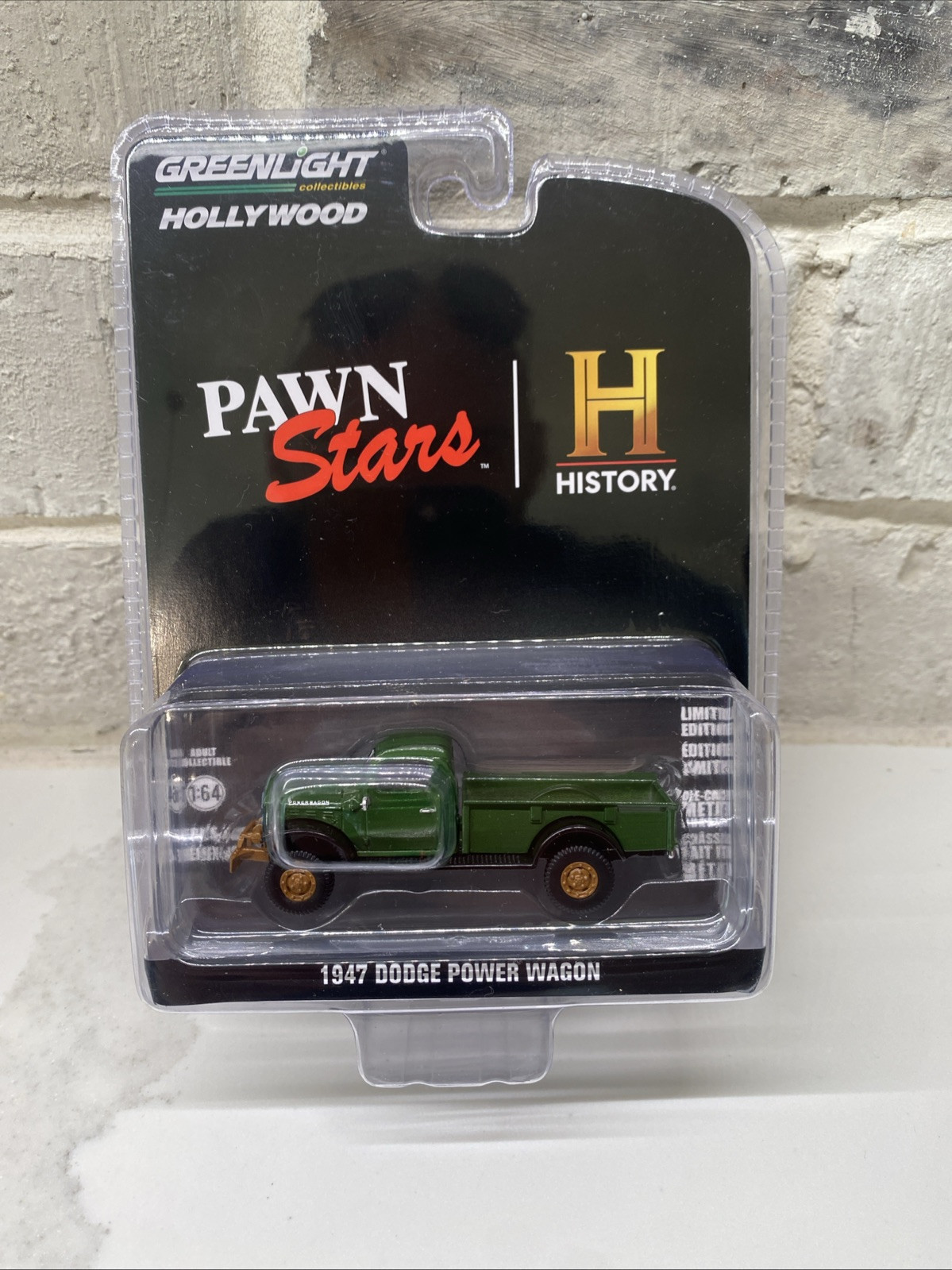 GreenLight 1947 Dodge Power Wagon Pawn Stars Hollywood