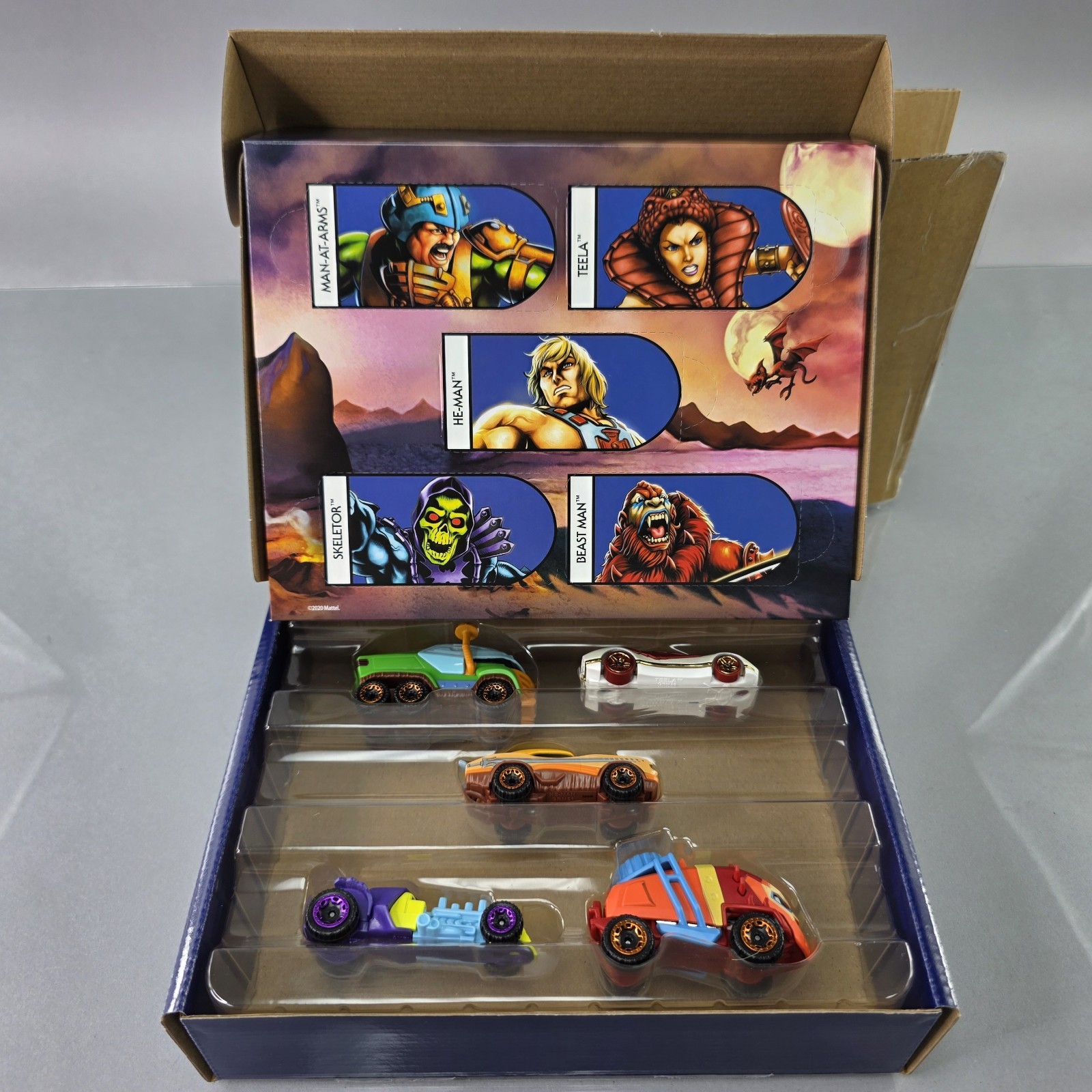 Hot Wheels Masters of the Universe Character Cars 5-Pack 1:64 Scale Diecast OPEN