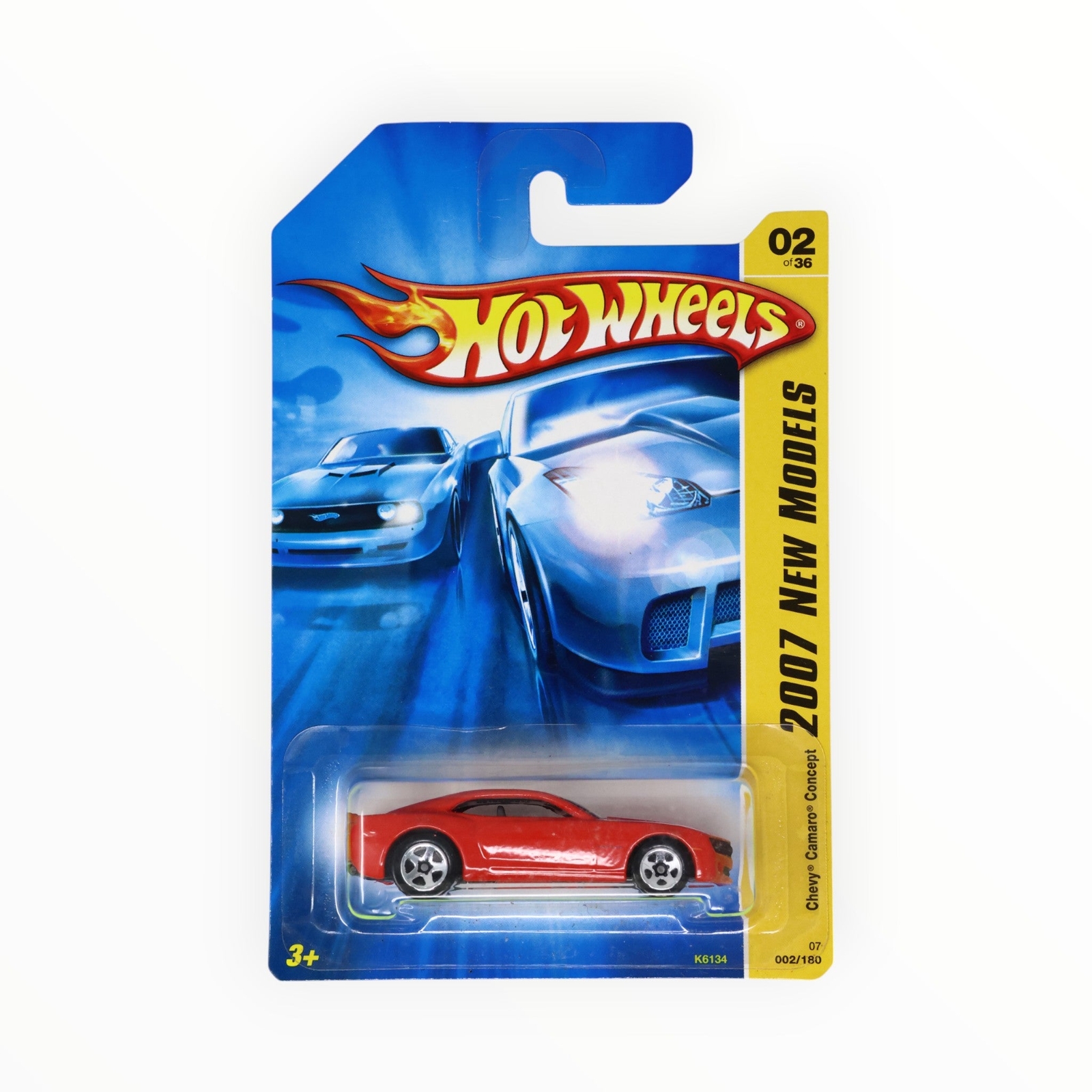 Hot Wheels Chevy Camaro Concept 2/180 – Red – 2007 Mainline B