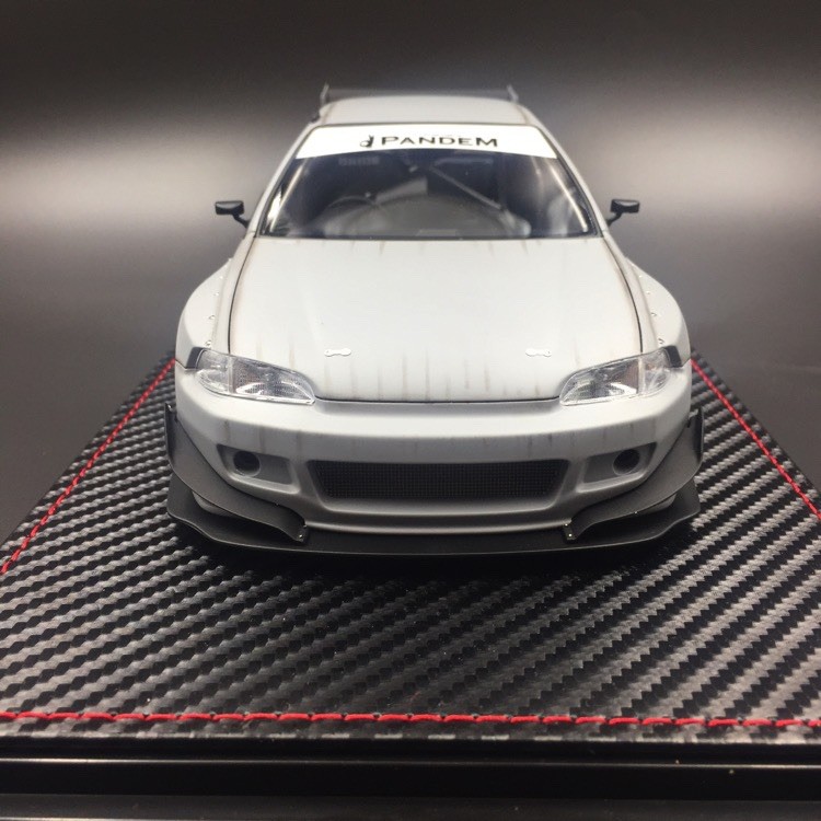 Ignition Model 1/18 Ig 1471 Pandem Honda Civic EG6 In Battle Gray.Cldc Exclusive