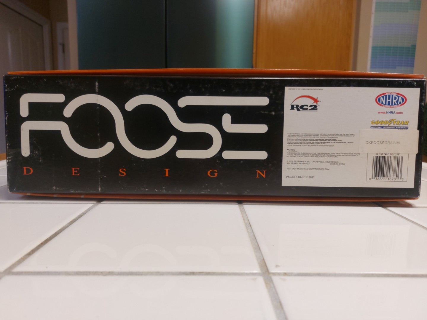 DOUG KALITTA 1/24 foose custom “RARE” 2006 RC2 TOP FUEL DRAGSTER 1 of 1200