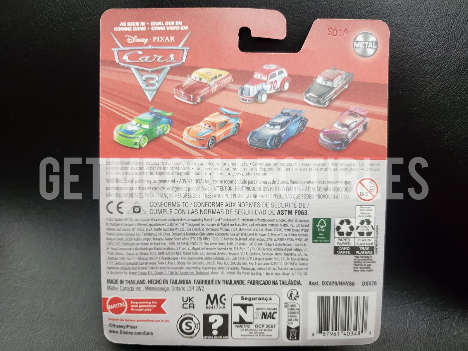 DISNEY PIXAR CARS PATTY THUNDER HOLLOW 2023 SAVE 6% GMC