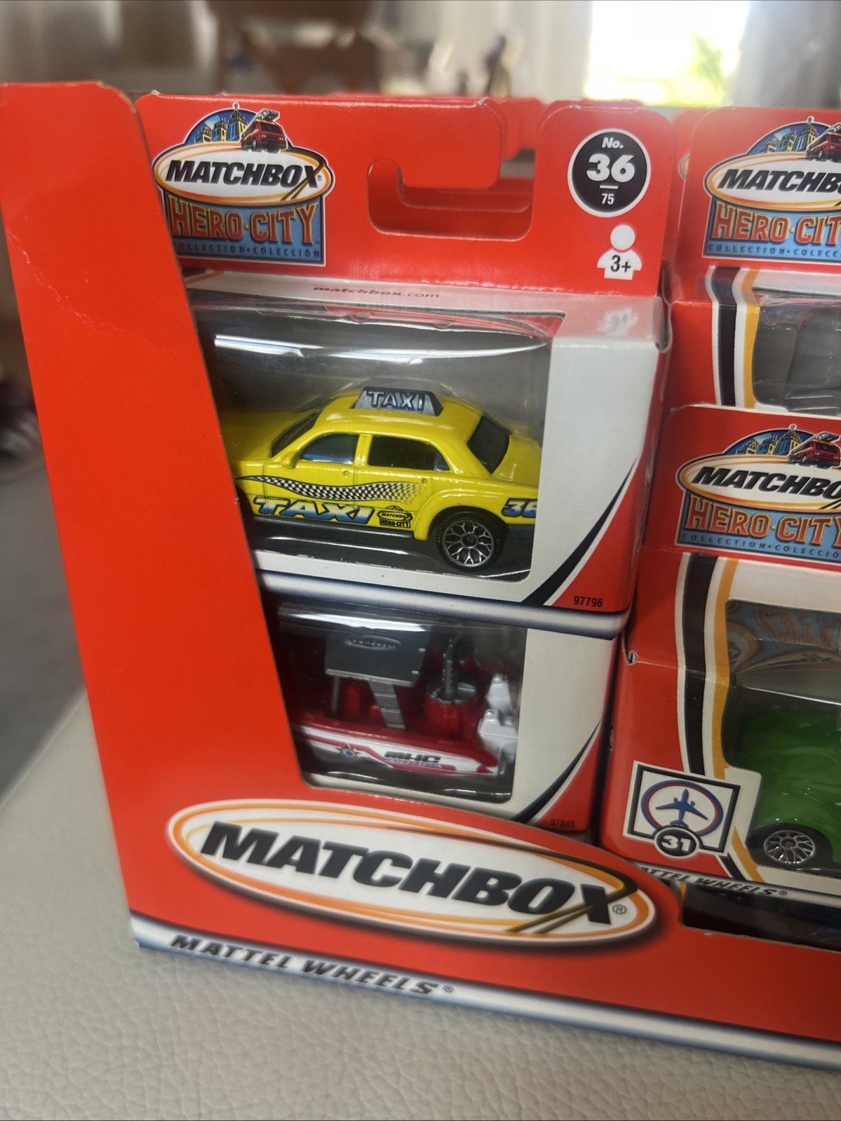 matchbox boxed cars Hero City Vintage job lot 35 various cars.