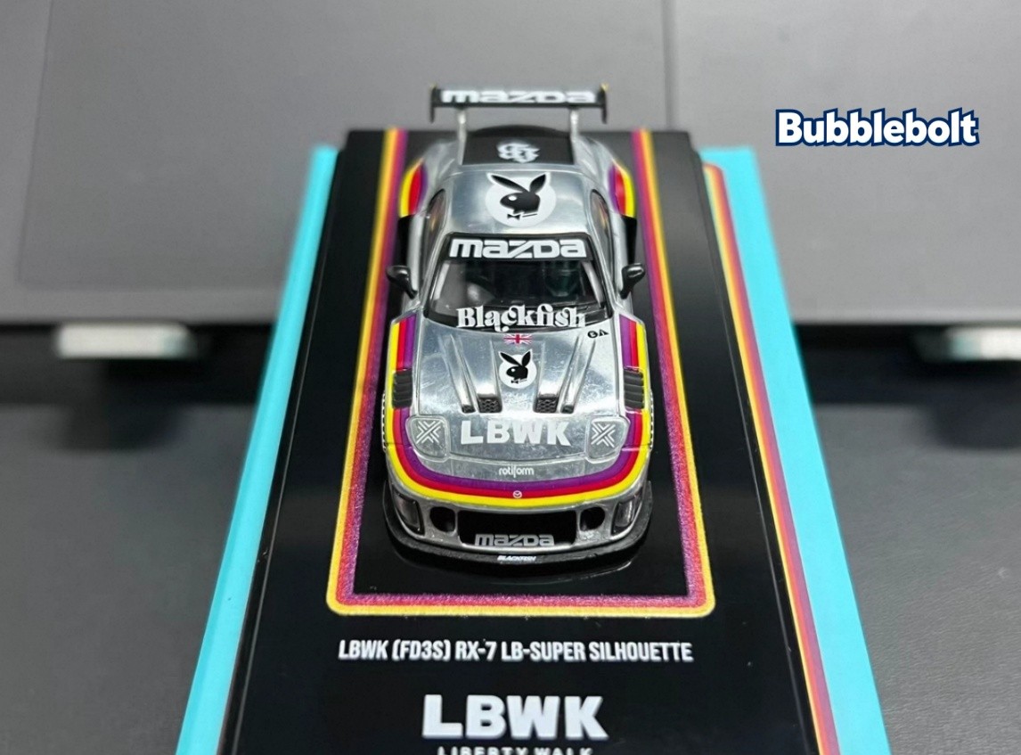 INNO MODELS 1:64 LBWK RX-7 FD3S LB-Super Silhouette Special Model 2024 HEC