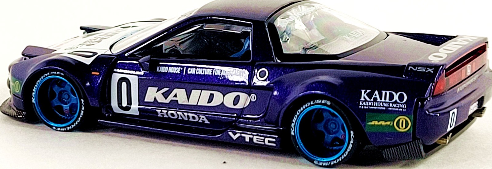 Kaido House x Mini GT Honda NSX Kaido Racing V2 🟪 PURPLE 🟪 1/64 KHMG173