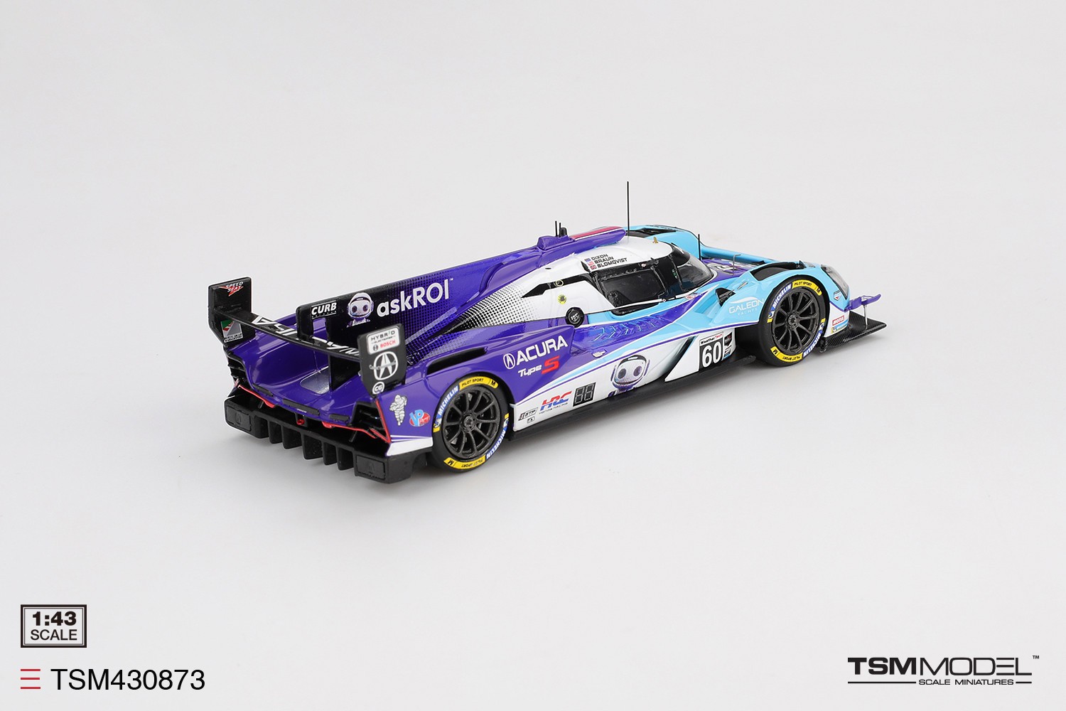 TSM-Model Acura ARX-06 GTP – Meyer Shank – 2025 12hrs Sebring 1:43 Car TSM430873