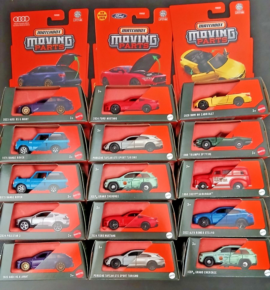 Matchbox Moving Parts – You Pick