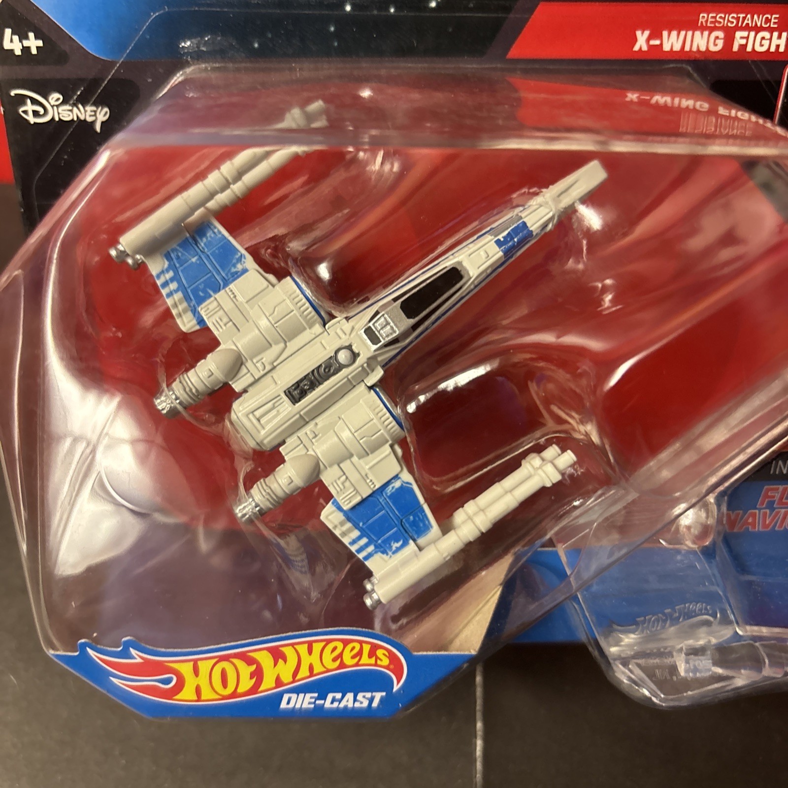 2015 Hot Wheels Star Wars Starships Resistance X-Wing Fighter The Force Awakens