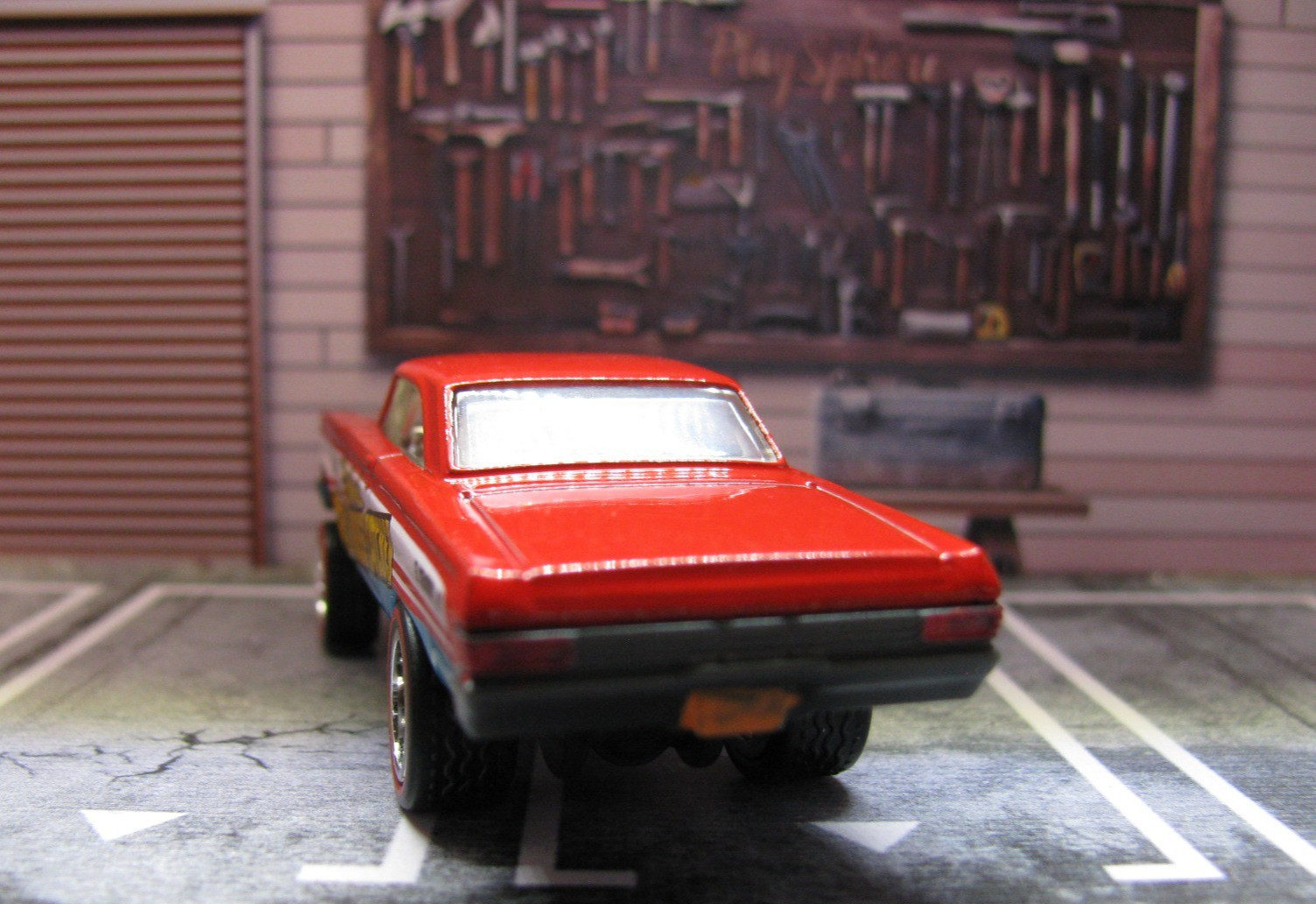 2025 Hot Wheels ’65 Mercury Comet Cyclone Gasser, w/Real Riders Wheel Swap