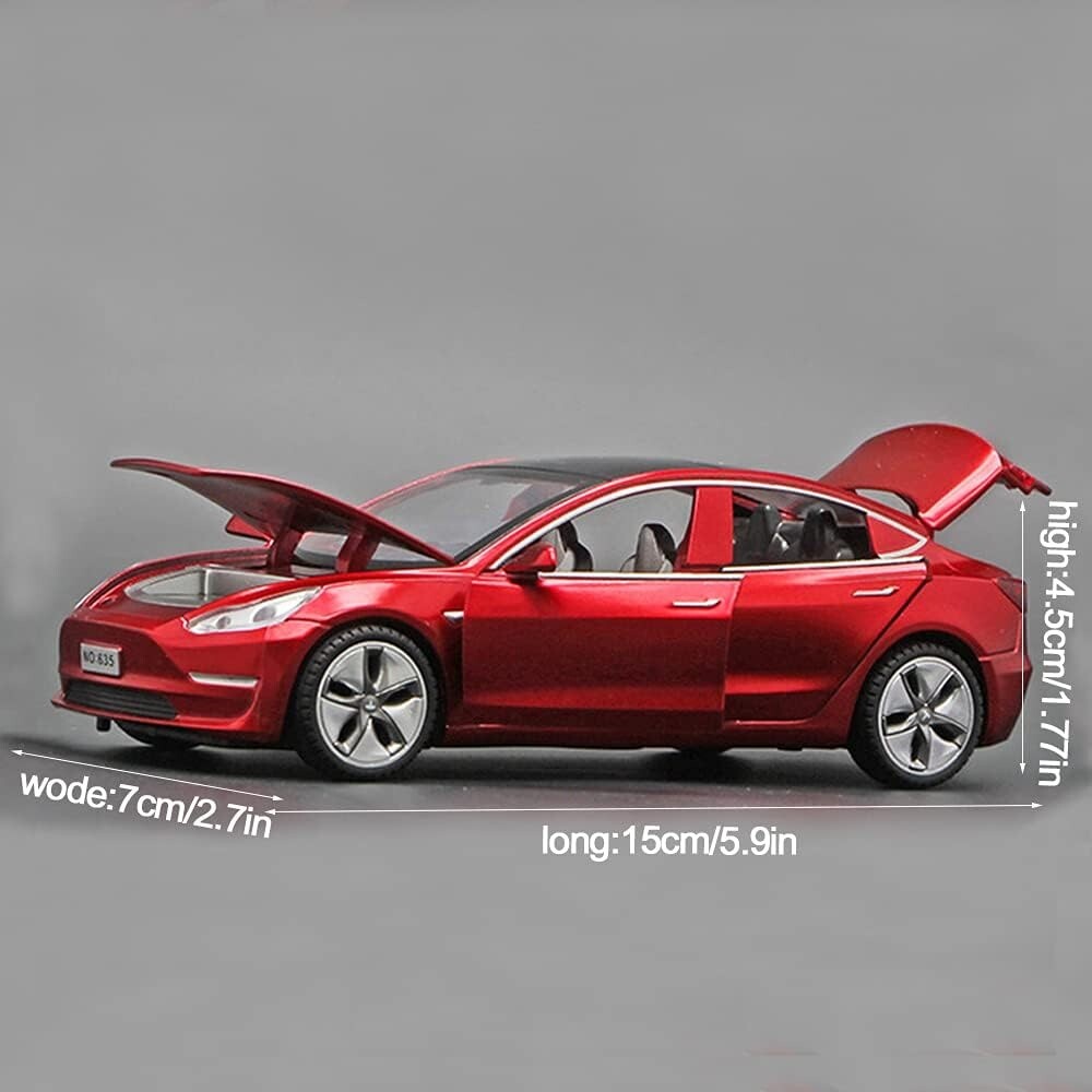 1:32 Scale Toy Model 3 Alloy Car Model Diecast Toy Vehicle for Collection Gift