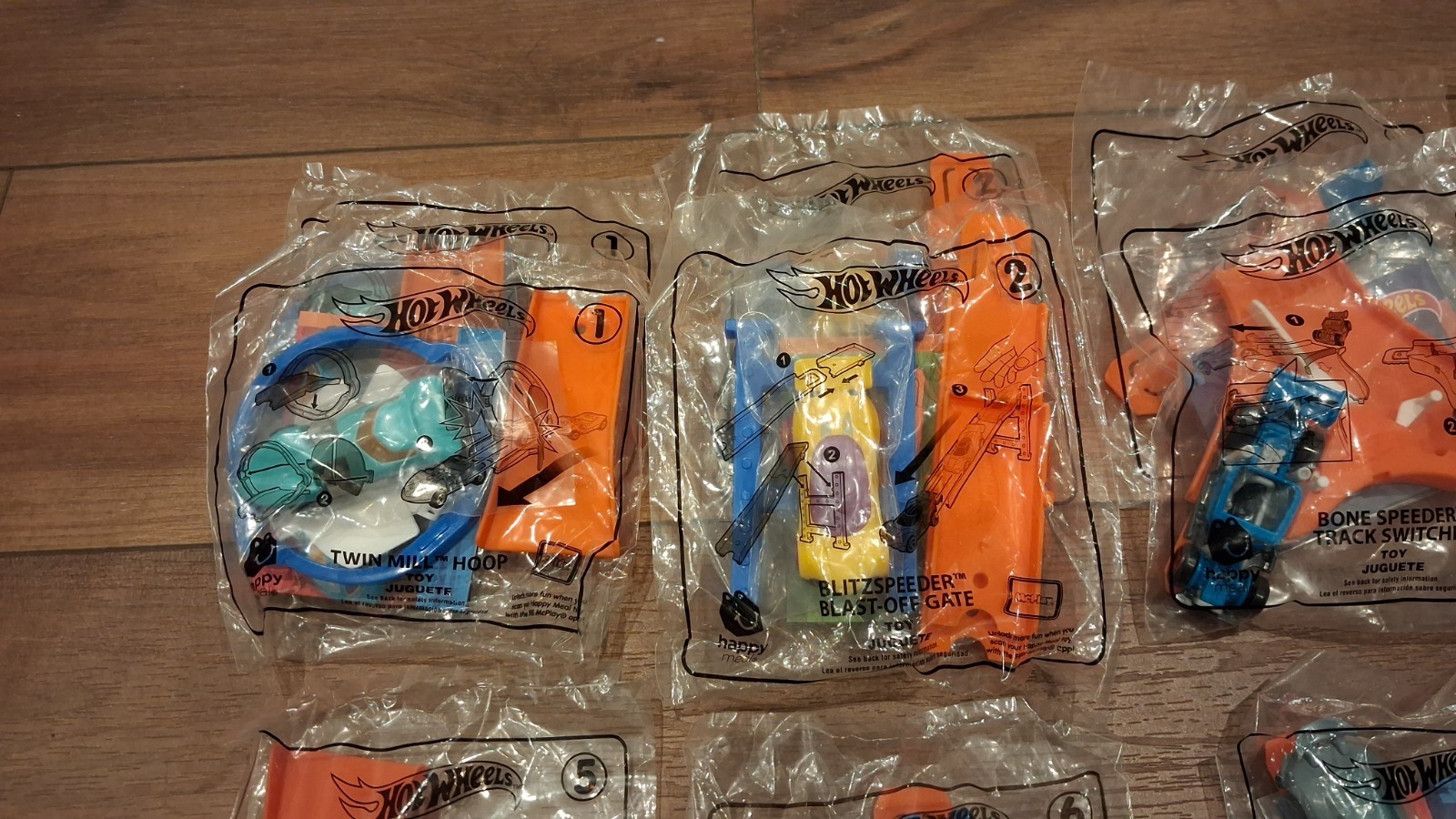 Hot Wheels Complete 2019 McDonald’s Happy Meal Lot of 8 +extras – New in Package