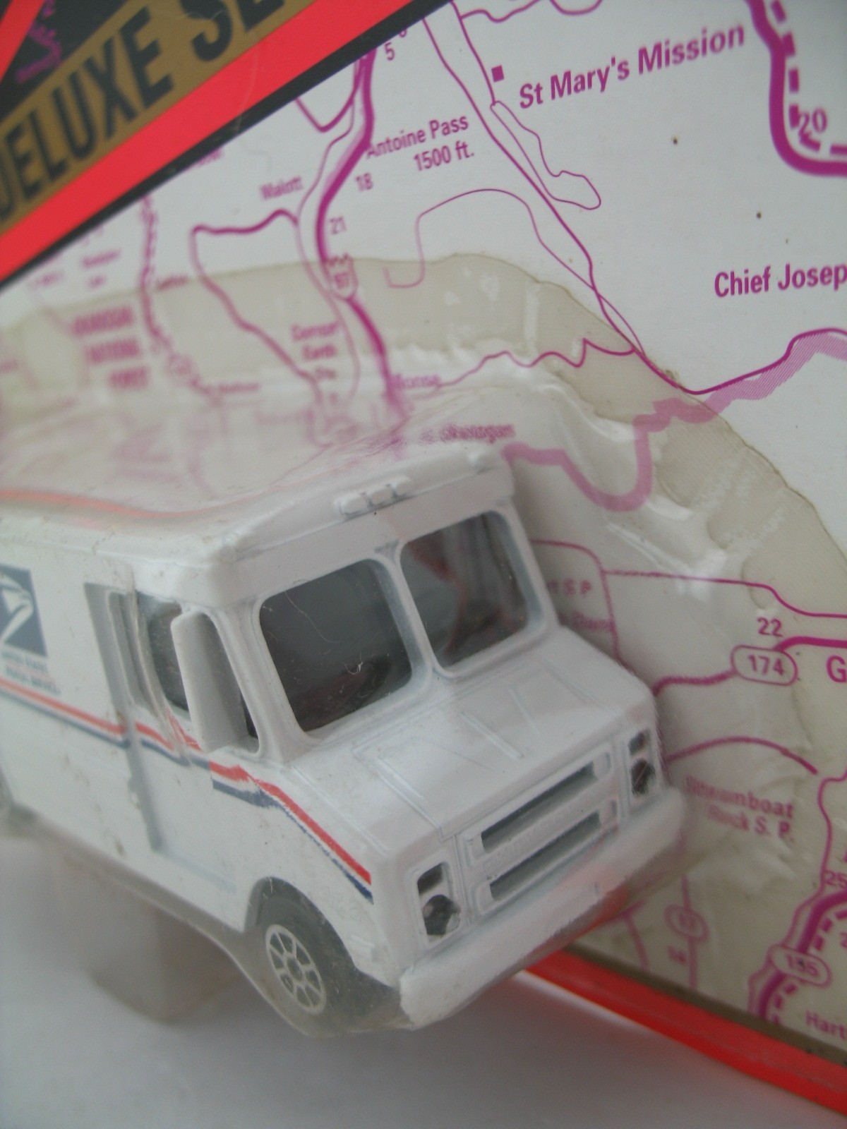 Road Champs Model 5900: USPS United States Postal Service Van Truck, MOC