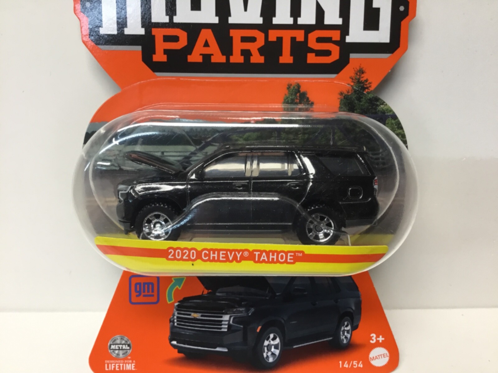 2023 MATCHBOX MOVING PARTS 2020 CHEVY TAHOE – 14/54 , BLACK 70 YEARS ANNIVERSARY