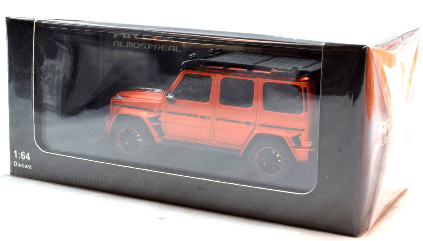 Almost Real 2020 Orange Brabus Adventure Mercedes Benz G 63 1:64 660534001