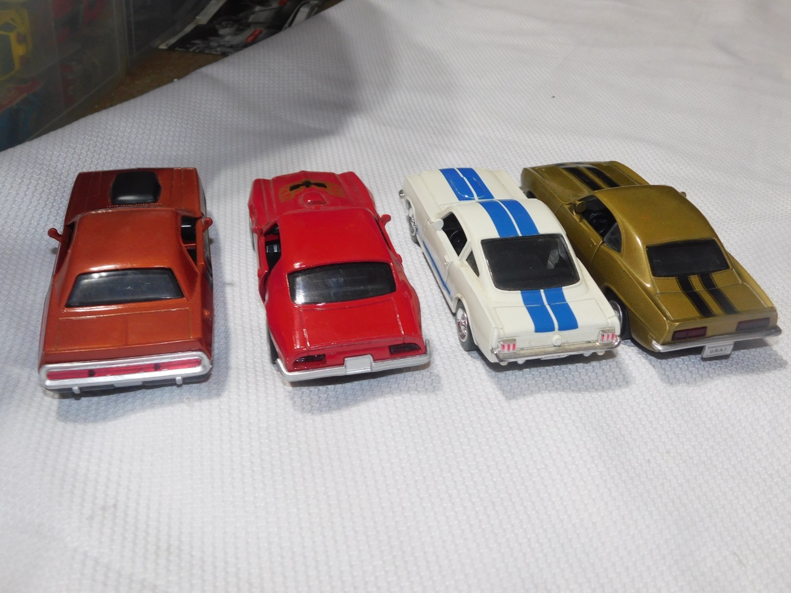 New Ray 1973 FIREBIRD TRANS AM Speedy Power 1:32 LOT 4 CAMARO SHELBY CHALLENGER