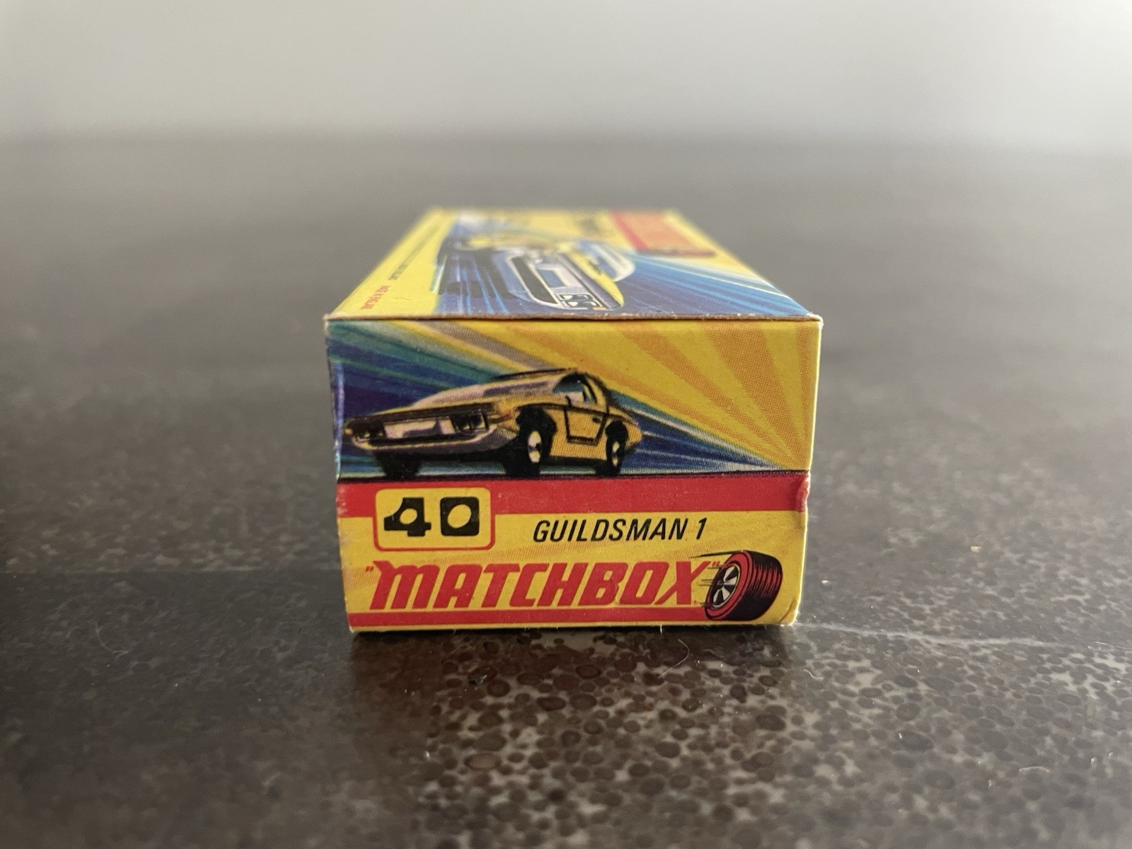 MIB Matchbox Superfast #40 Pink Vauxhall Guildsman 1 in Box Lesney 1971