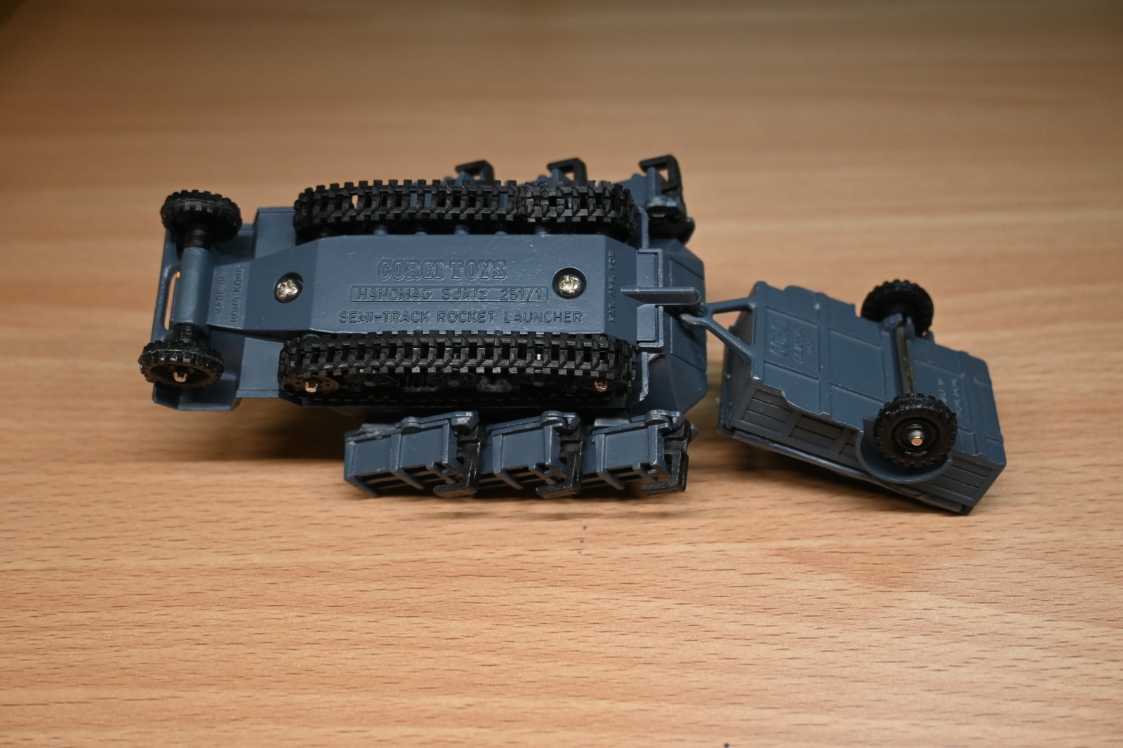 Corgi Toys #907 German Semi-Track Sdkfz Rocket Launcher