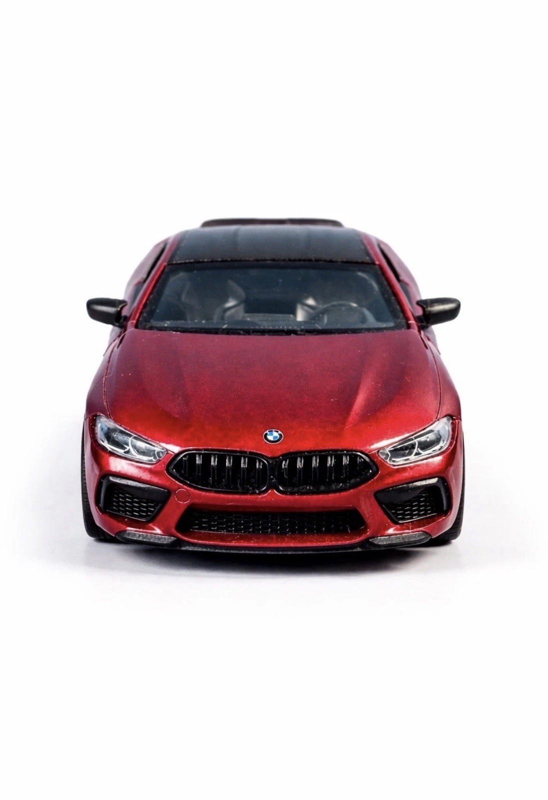 BMW M8 Competition 1:36 Scale 5″ Die Cast Model w/Pullback Action (Red) (NO BOX)