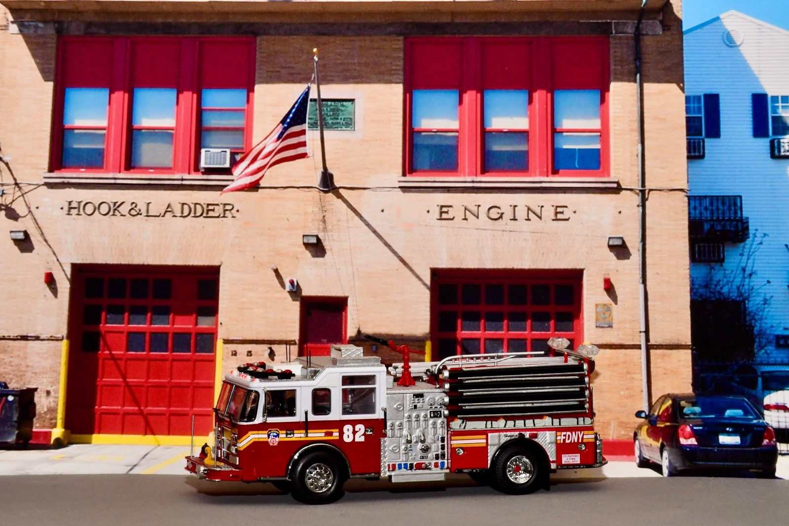 Code 3 FDNY KME / Pierce Engine 82 ***Custom Built***