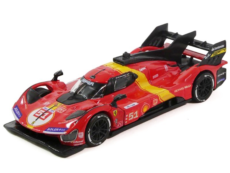 FERRARI 499P #51 WINNER “24H LE MANS” (2023) 1/64 DIECAST BY POLISTIL 64FE02071