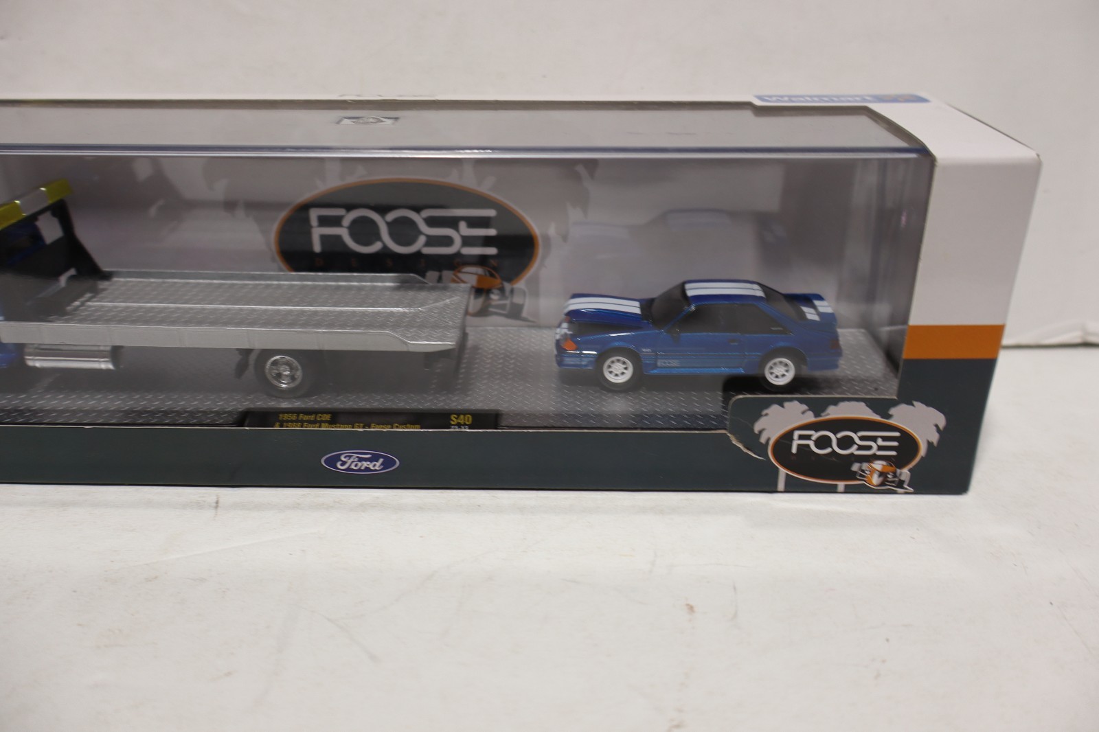 2021 M2 MACHINES “ 1988 FORD MUSTANG GT & 1956 FORD COE “ FOOSE CUSTOM