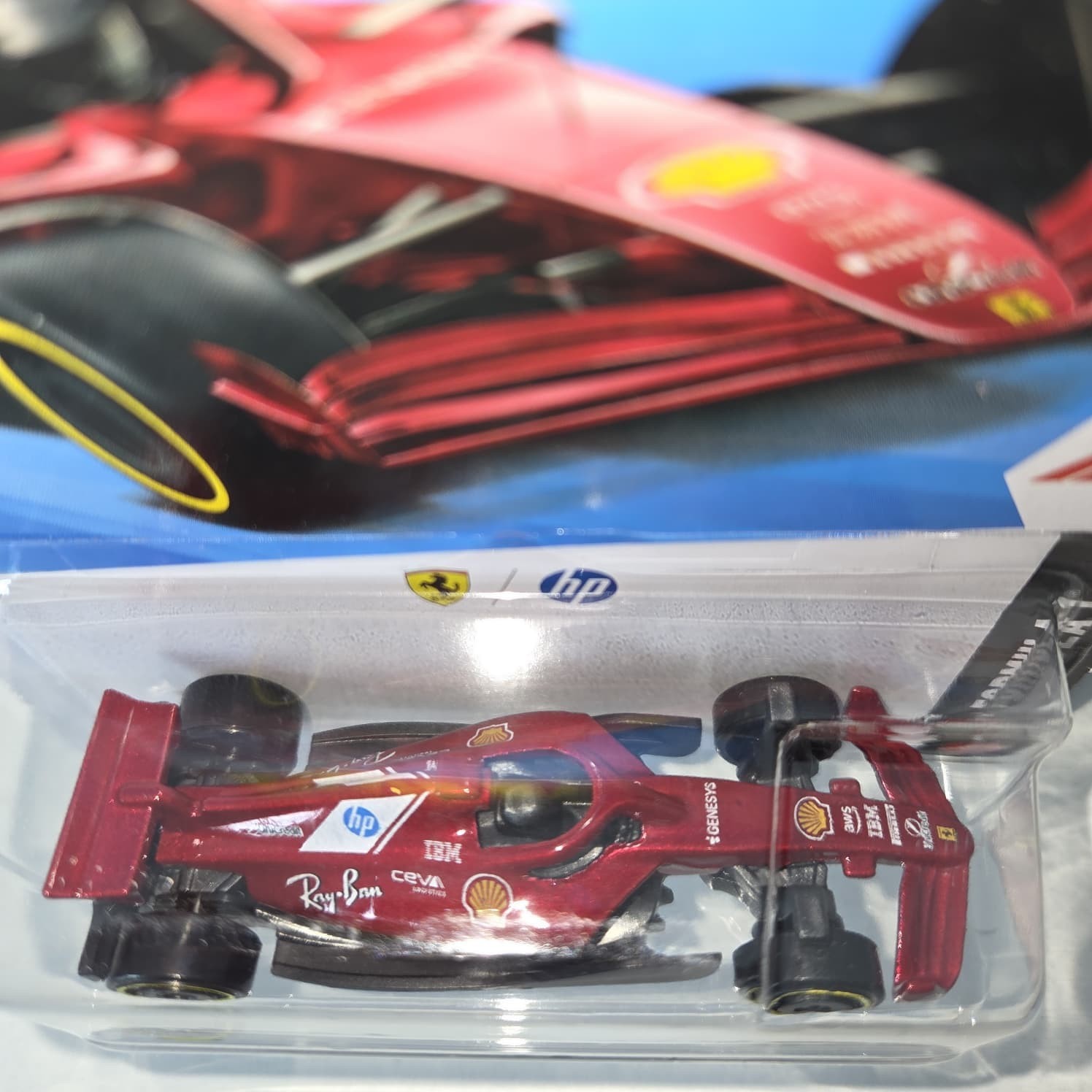 2026 Hot Wheels Mainline Formula 1 Scuderia Ferrari HP G Case set of 2