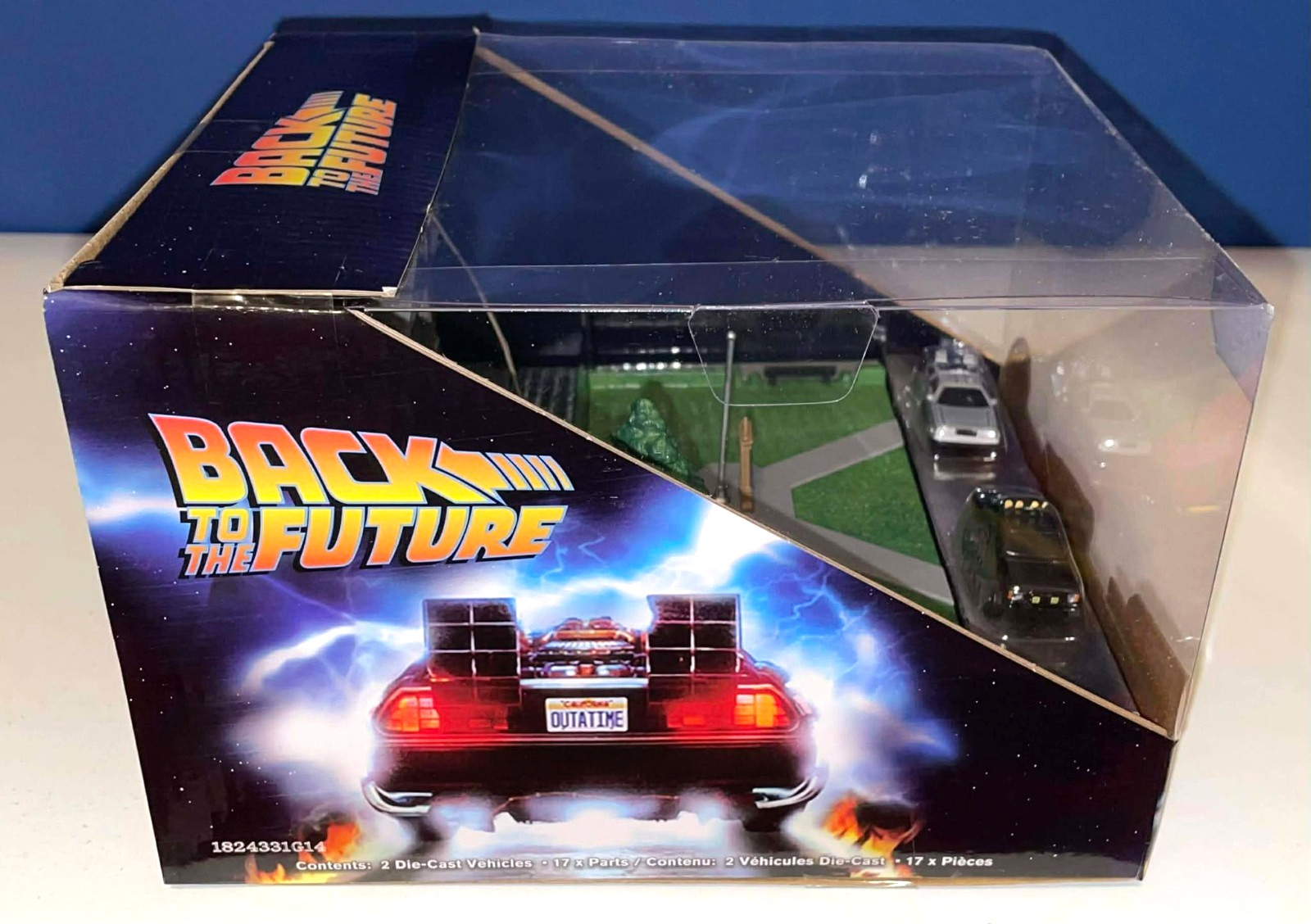 Jada Hollywood Rides Nano Scene BACK TO THE FUTURE Hill Valley Courthouse MIB