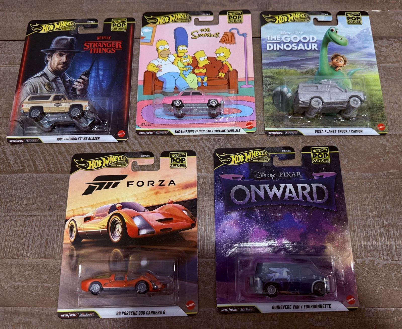 2026 Hot Wheels Pop Culture Mix 5 Complete🙌🏻 Set of 5 In Hand