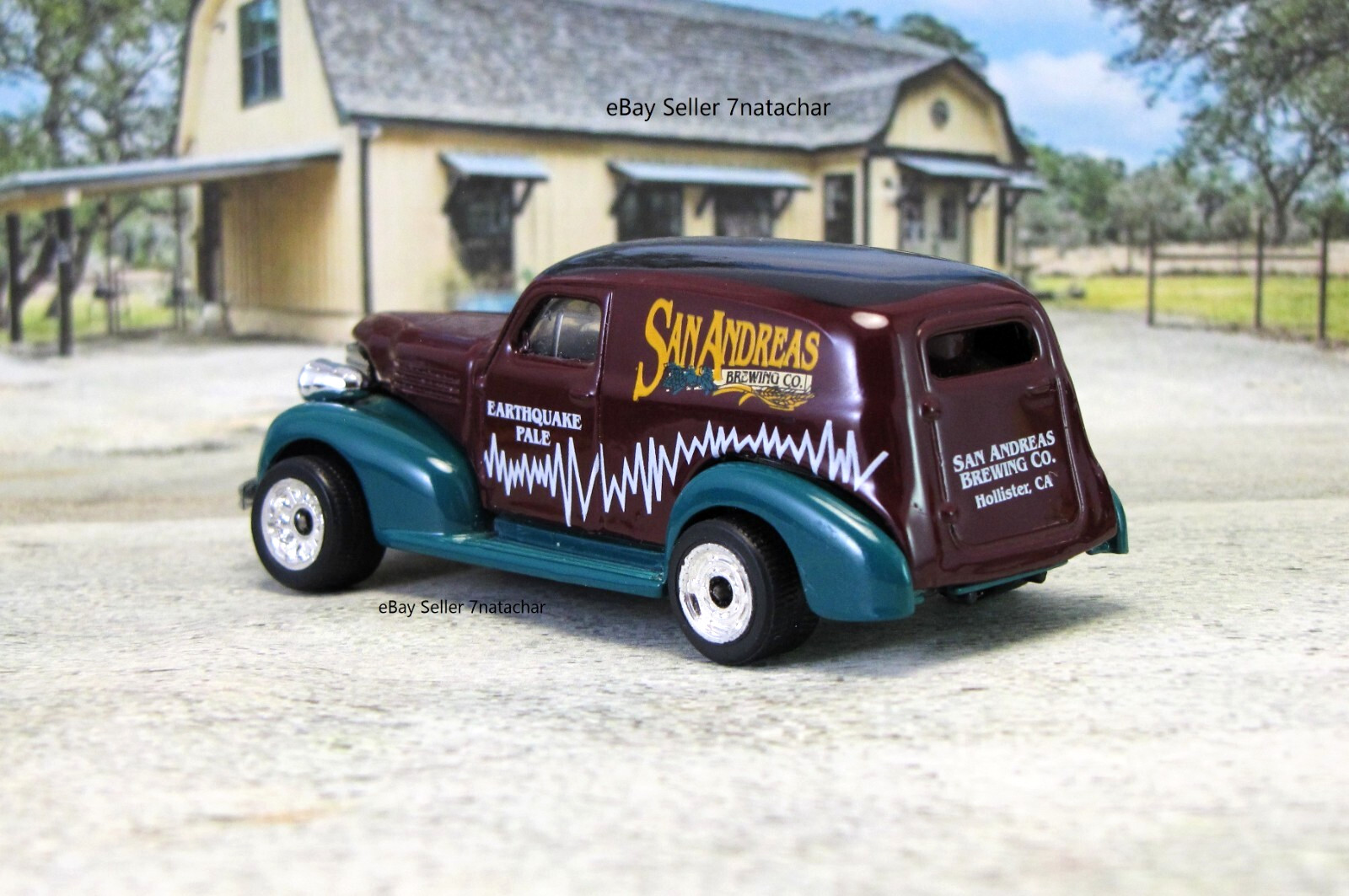 1939 Chevy Panel Truck Craft Beer Brewery Delivery Wagon G