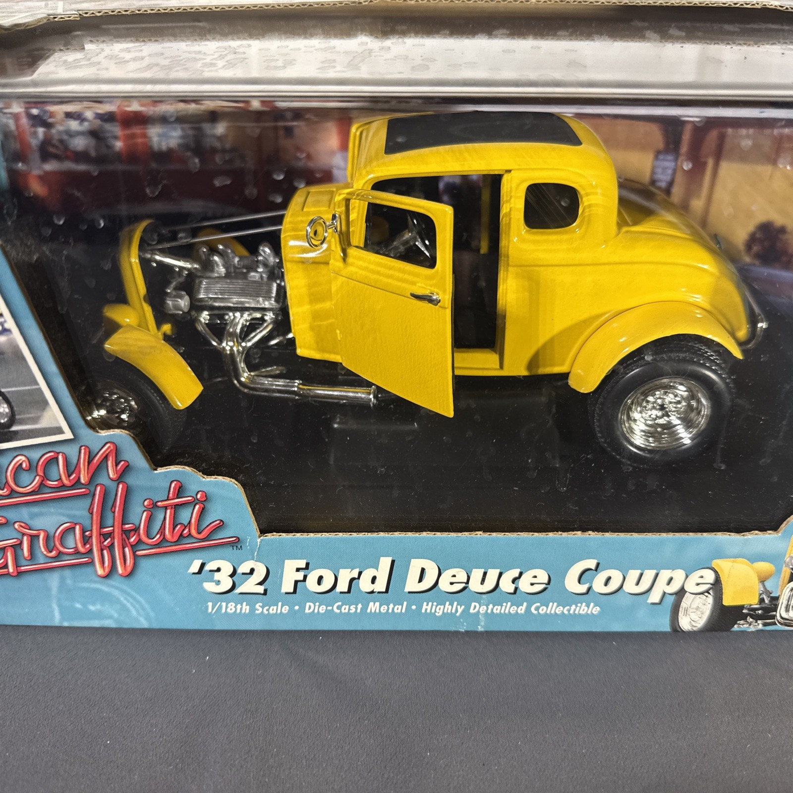 AMERICAN GRAFFITI ERTL autograph signed by John Milner 1932 FORD DEUCE COUPE