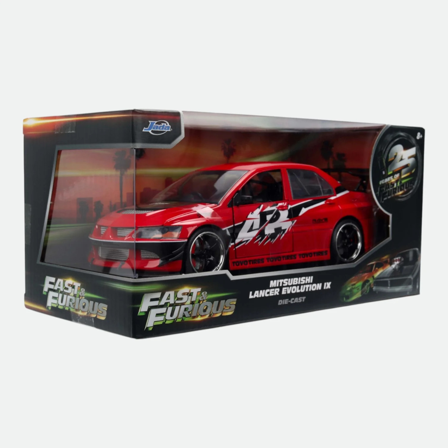 1:24 Sean’s Mitsubishi Lancer Evolution IX – Red — JADA: Fast & Furious