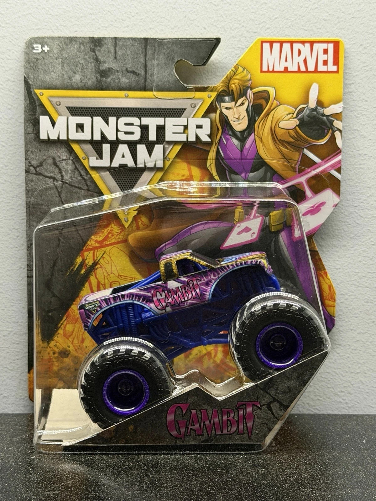 Monster Jam Marvel Gambit Series 6 1:64