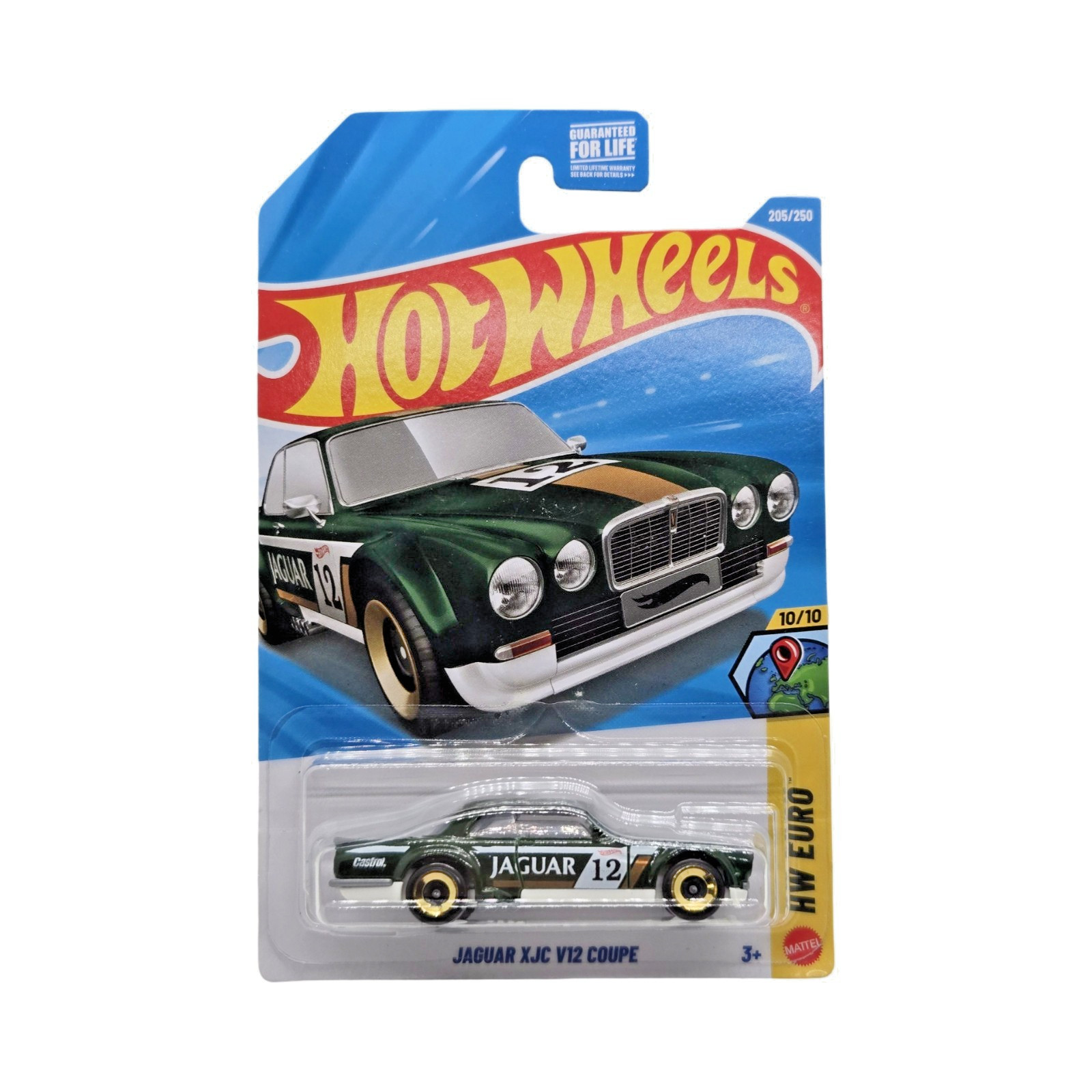 2026 Hot Wheels Jaguar XJC V12 Coupe #205 Dark Green
