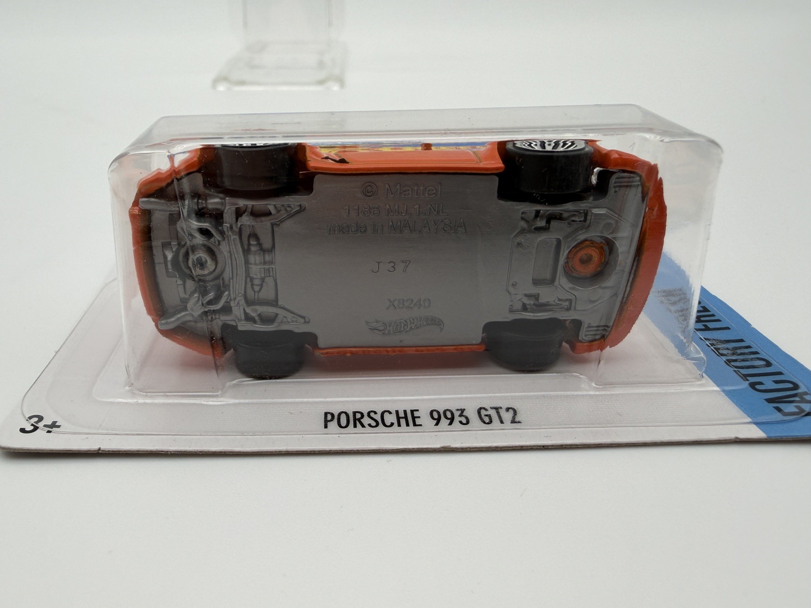 2017 Hot Wheels PORSCHE 993 GT2 Orange 30/365 Factory Fresh New Protector Inc