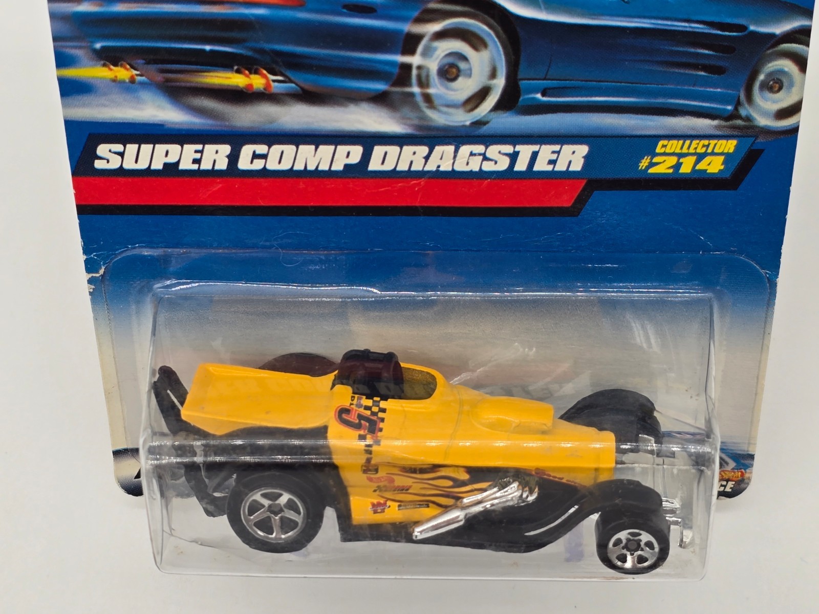 Hot Wheels – Super Comp Dragster – Yellow