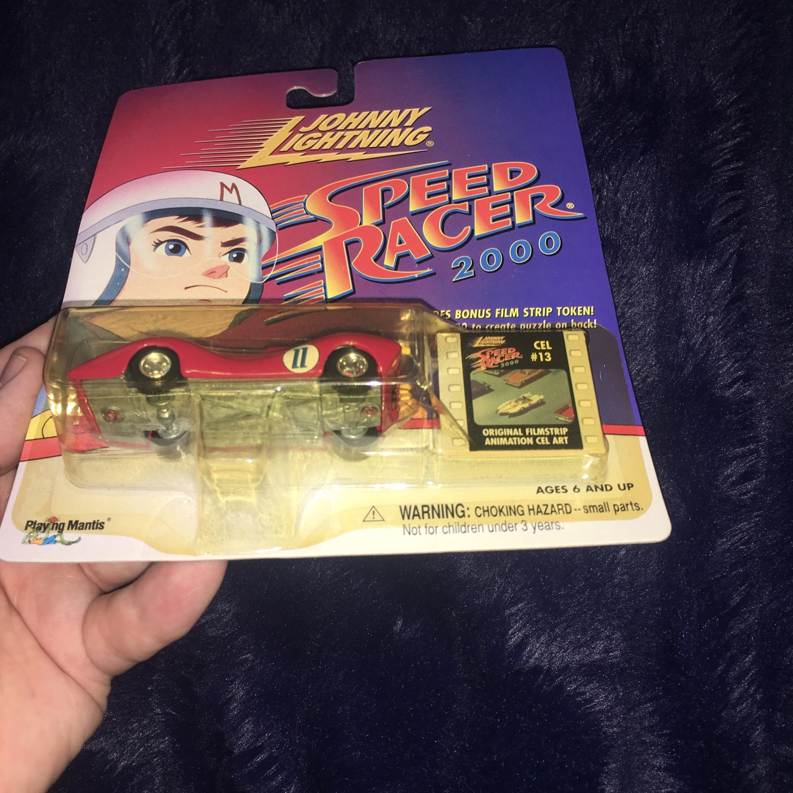 Johnny Lightning Speed Racer 2000 Mach 5 Film Cell No. 13 Unopened Package