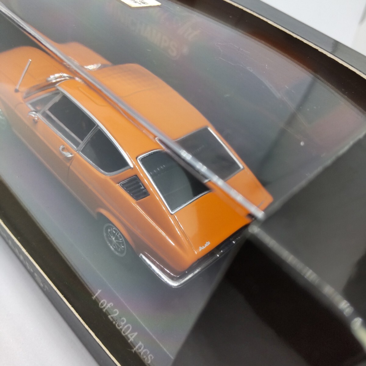 Minichamps 1/43 scale diecast car Audi 100 coupe S Orange 1969~1975 minichamps