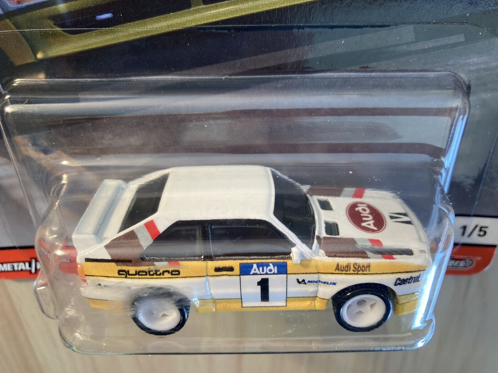 Hot wheels new Audi Sport Quattro Thrill Climbers on Real Riders