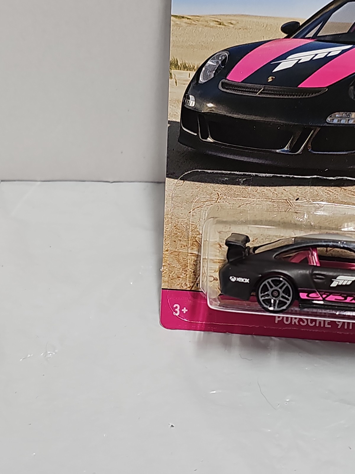 Hot Wheels 2021 Forza Horizon Porsche 911 GT3 RS 2/5 Black and Pink