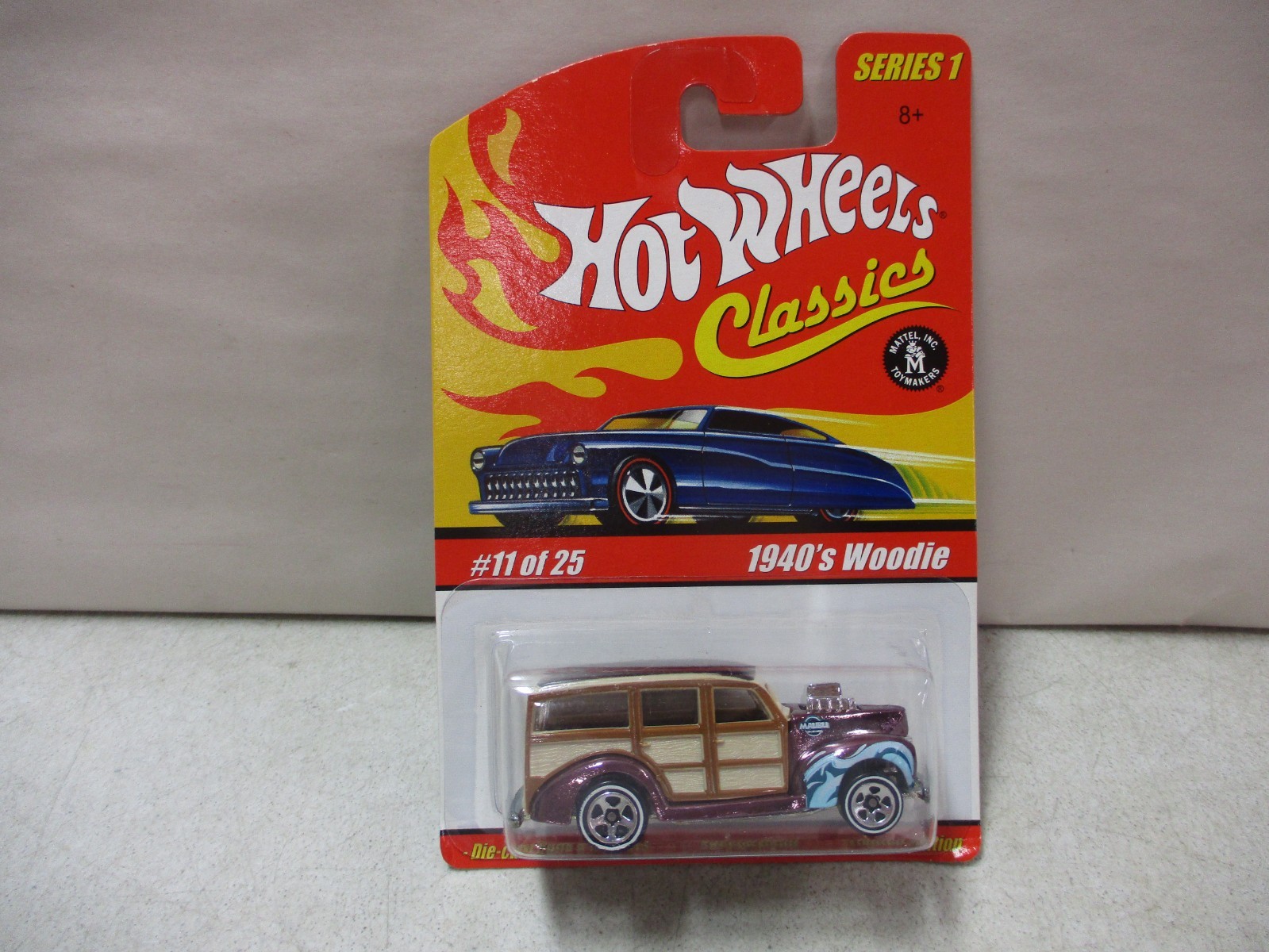 Hot Wheels Classics 1940’s Woodie Purple