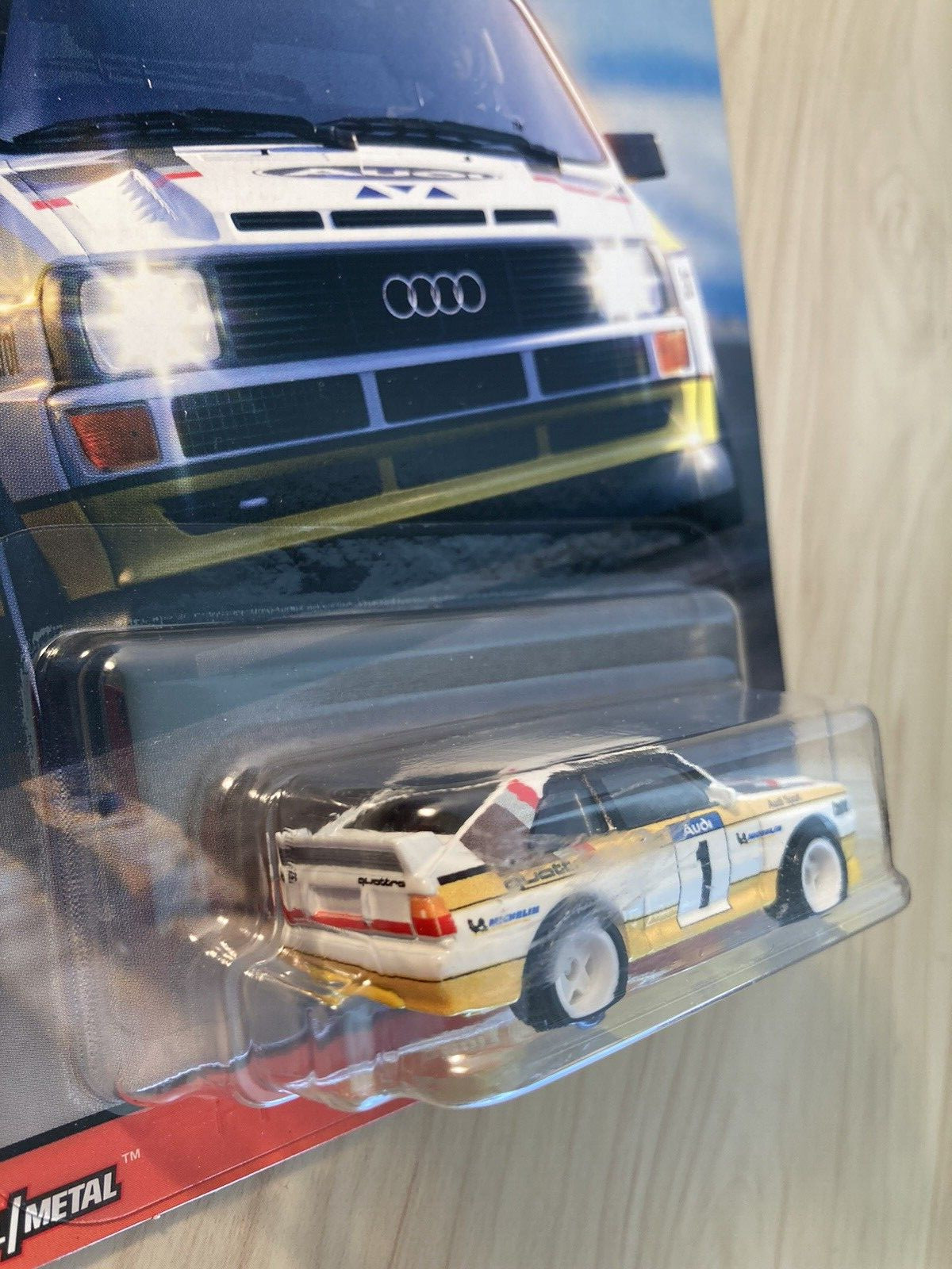 Hot wheels new Audi Sport Quattro Thrill Climbers on Real Riders
