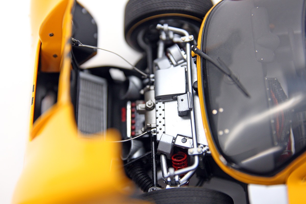 1967 Ford GT40 MKIV (1:18 ) “Le Mans 24H Test Car” Yellow Diecast (LOOSE), Exoto