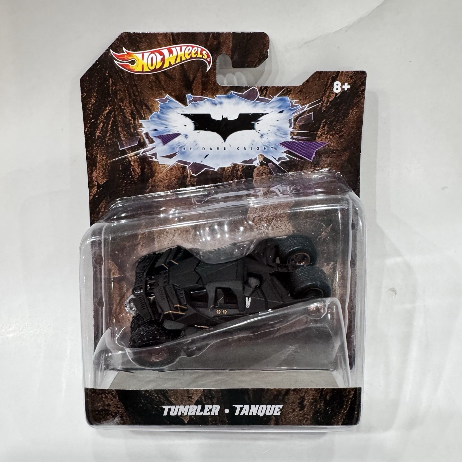 2011 Hot Wheels 1/43 Batman the Dark Knight Tumbler Plus Classic 1966 Batmobile
