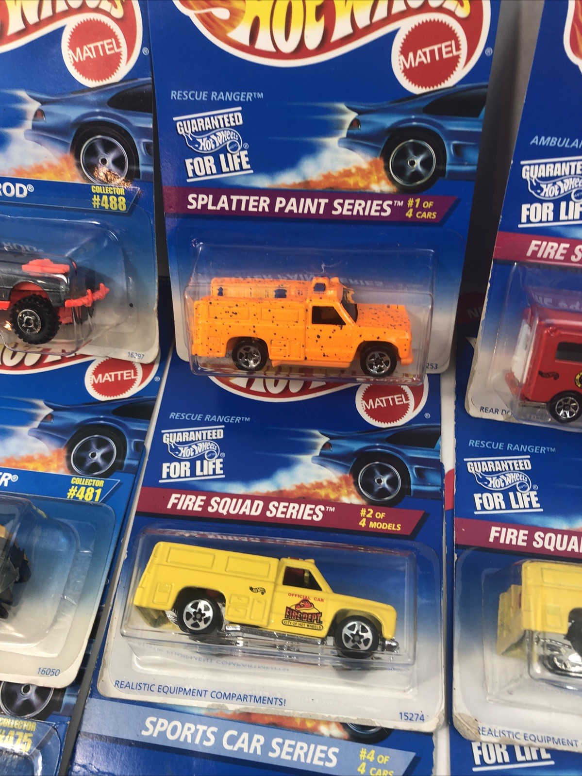 Vintage Hot Wheels Lot-42 New Sealed! All From 1995. Many Special Editions.