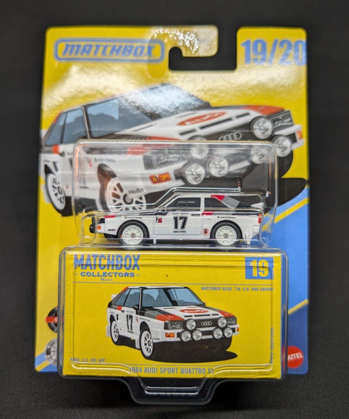 Matchbox Collectors 2026 1984 Audi Sport Quattro S1 #19/20 White