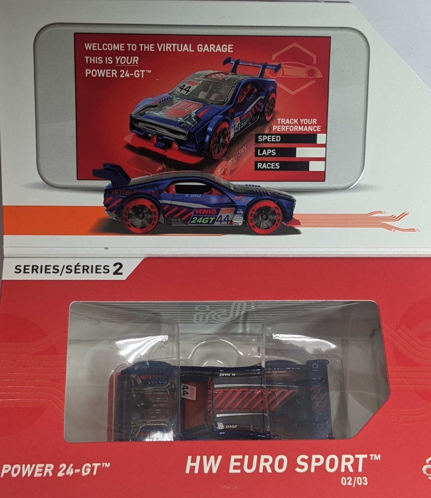 2021 Hot Wheels ID Series 2 HW Euro Sport #2/3 Power 24-GT